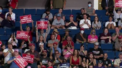 "트럼프, 석 달 만의 유세에 사람 안 몰리자 격분"  / YTN