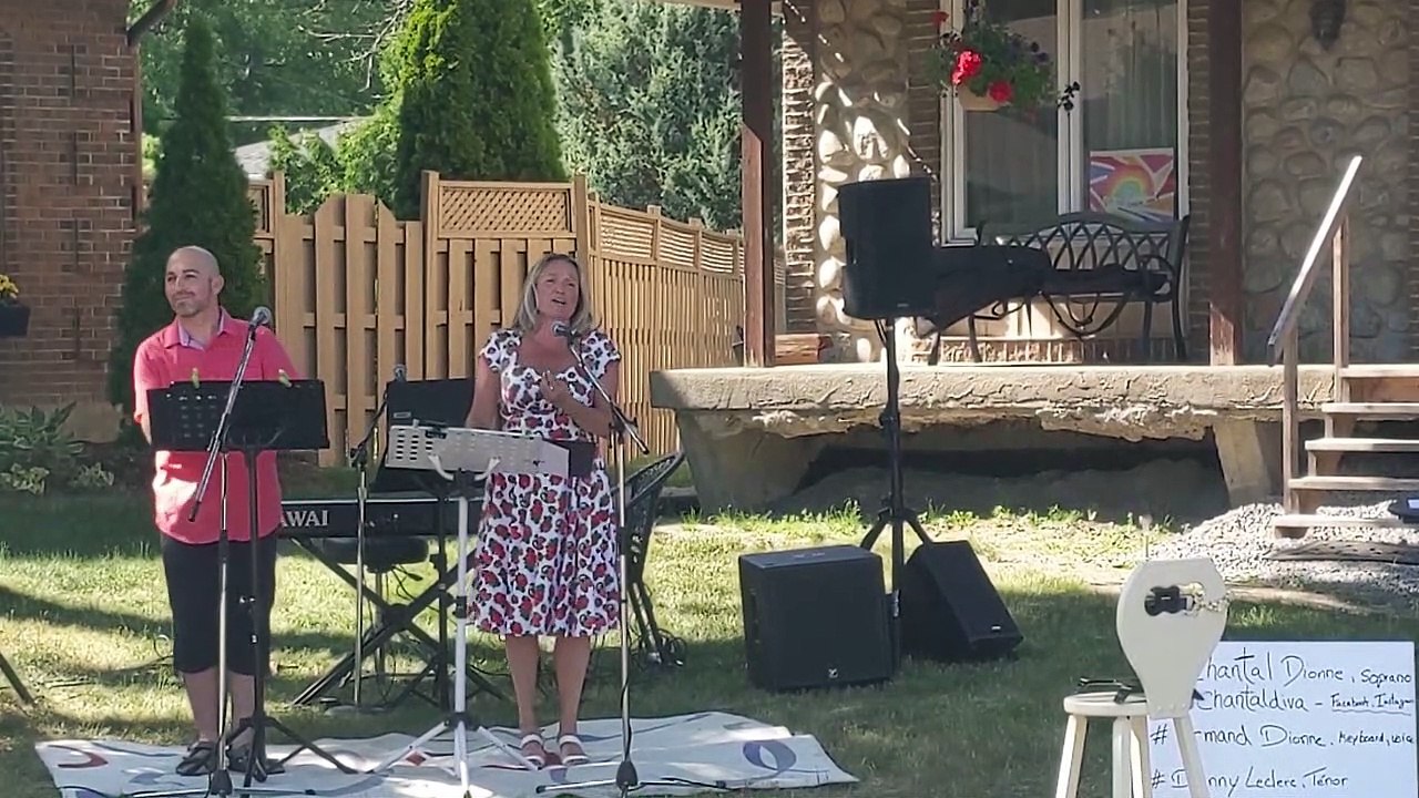 Concert en plein air de Chantal Dionne - 20 juin 2020