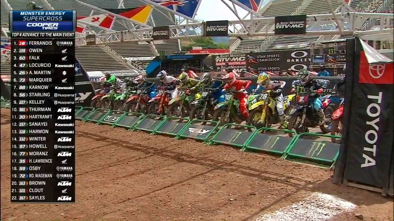 2020 AMA Supercross - Salt Lake City 7 - 250SX LCQ