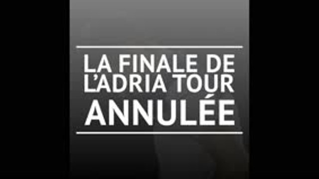 Adria Tour - La finale annulée, Dimitrov positif au Covid-19 !