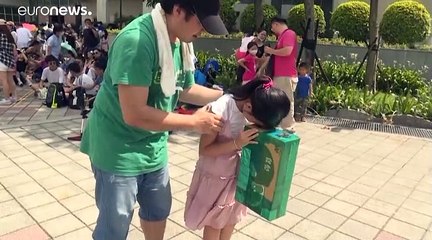 Skywatchers wowed by rare 'ring of fire' eclipse