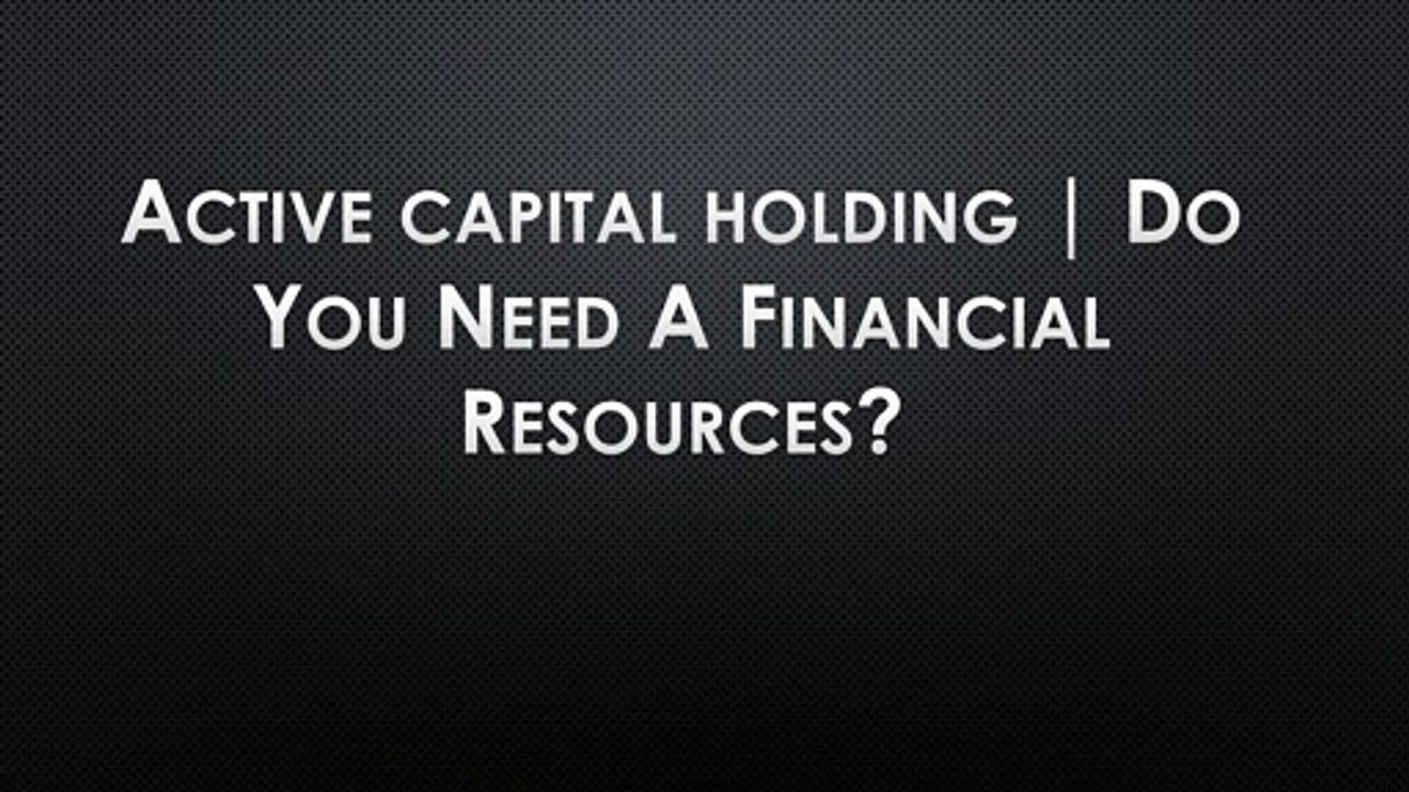 Active capital holding