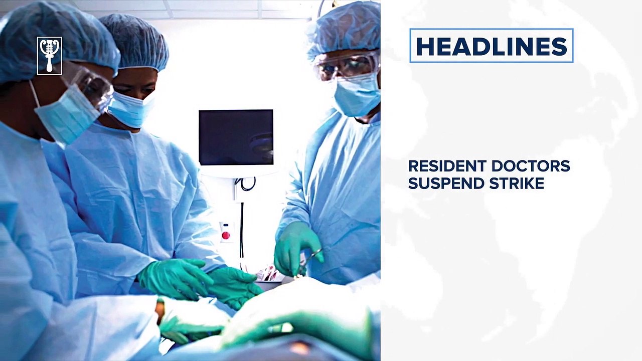 Fire delays opening Lagos/Ibadan outbound lane, Resident doctors suspend strike and more