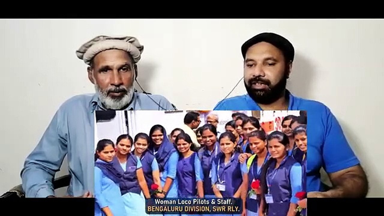 Pakistan reaction on women drive the train Empowering women Indian Railway #empowerment #indianrailway