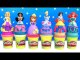 Play Doh Sparkle Magiclip Disney Princess Sofia Cinderella Ariel Jasmine Elsa Anna MagicClip dolls