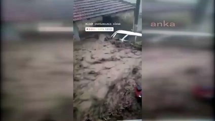 Bursa’da sel can aldı! 4 kişi dere yatağına sürüklendi