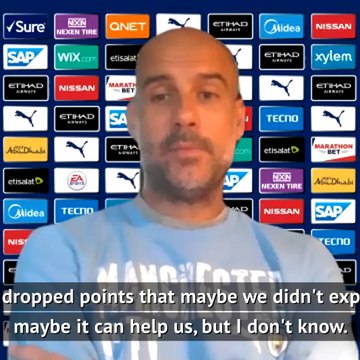 Pain of losing title will motivate Man City - Guardiola