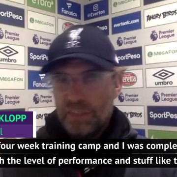 Klopp happy with Liverpool performance in 'deserved' draw