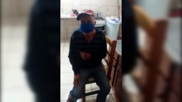 Homem pede doação de alimentos para idoso que mora no Riviera