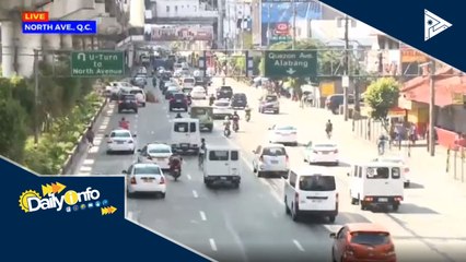 TRAFFIC UPDATE: Sitwasyon sa North Ave., Q.C.