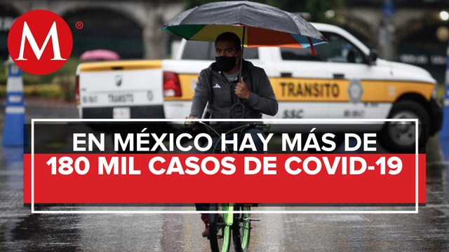 México rebasa las 21 mil muertes por coronavirus; hay 180 mil 545 casos