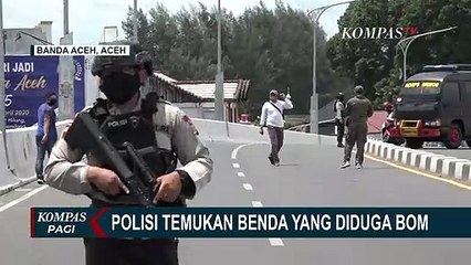 Benda Diduga Bom, Ada Bendera Bulan Bintang Juga, Ditemukan di Banda Aceh