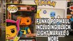 Marvel Black light Doctor Strange Funko pop  target Exclusive, GameStop Pokémon Flocked Box