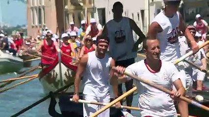 Venice stages first boat race since lockdown