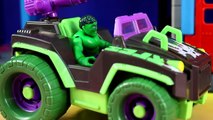 Hulk And Mr. Incredible Team Up With Monsters University Sully   Clay Face wrecking Ball
