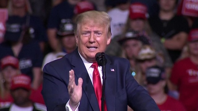 US should 'slow the testing’ for ‘kung flu’, says Trump in rally remarks on Covid-19