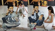 Sushant Singh Rajput की Fan ने 3D rangoli बनाकर दी Sushant को खूबसूरत श्रद्धांजलि | FilmiBeat