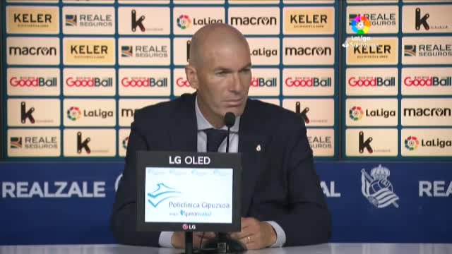 Zidane: Nosotros ganamos en el campo, es una victoria merecida