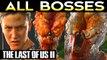 THE LAST OF US 2 All Bosses-Boss Fights + Ending 4K PS4 PRO
