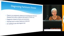 Dr Diane Stokes, Parkinsons Disease.