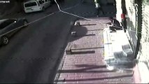 İstanbul’un göbeğinde silahlı saldırı kamerada