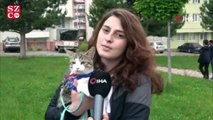 İşkence edilen sokak kedisini sahiplenip sağlığına kavuşturdu