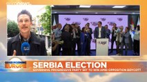 Serbia election: President Vucic declares landslide win in controversial parliamentary vote