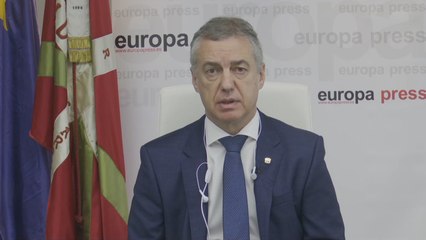 Urkullu pide "nuevo estatus político que reconozca realidad nacional" vasca