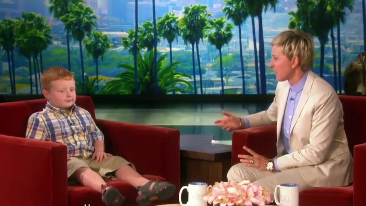 Welsh Apparently Kid is back on Ellen