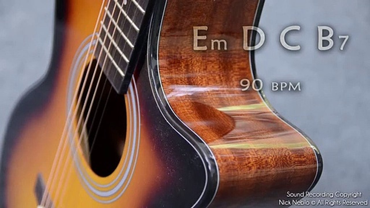 Guitar Background | Epic Ballad Backing Track