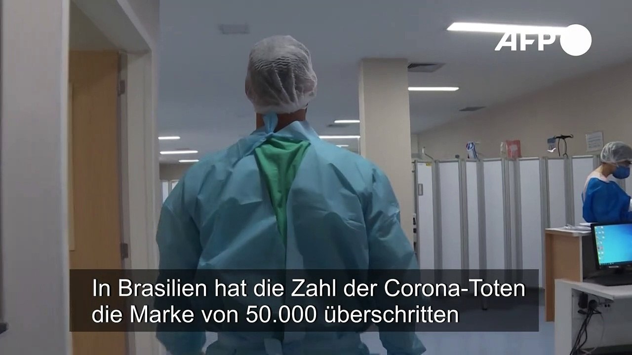 Corona-Hotspot Brasilien: Mehr als 50.000 Tote