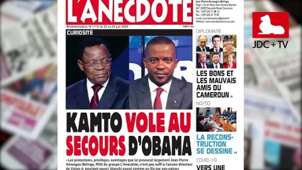 REVUE DE PRESSE CAMEROUNAISE DU 22 JUIN 2020