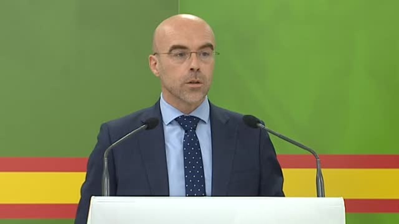 Buxadé califica de "fake news" las encuestas que hablan de "descalabro" en su partido ultraderechista