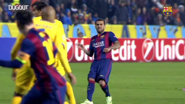 Lionel Messi-Dani Alves İşbirliği