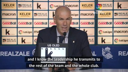 Скачать видео: Madrid boss Zidane hails Ramos as world's best defender