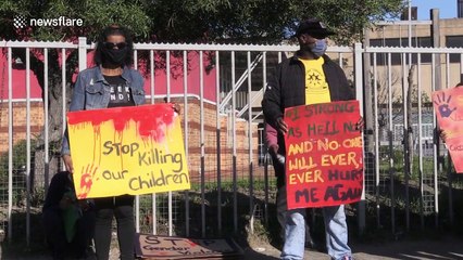 Cape Town activists call for action after man arrested for rape of 13-year-old