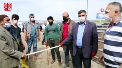 Kurban pazarlığı 1 sopa mesafesinde