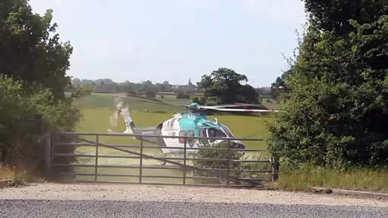 Air ambulance leaves scene after serious crash on A27 outside Chichester