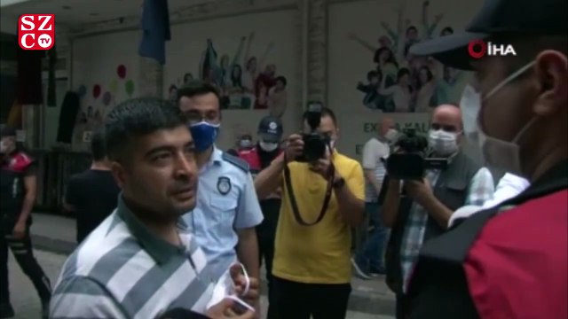 Maske takmayınca ceza yedi, şoke oldu