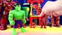 Iron Man Hulkbuster Mega Mighties Robot Rescue Mission - Hulk Superhero Friends