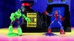 Marvel Maximum Venom Blast Gear Captain America & Bend And Flex Hulk - Superhero League 18