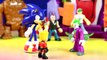 Sonic The Hedgehog Rescues The Flash - Incredibles Dash Stops Metal Sonic & The Joker Toy