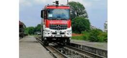Vibo Valentia - Automezzo dei Vigili del Fuoco per soccorso in gallerie ferroviarie (22.06.20)