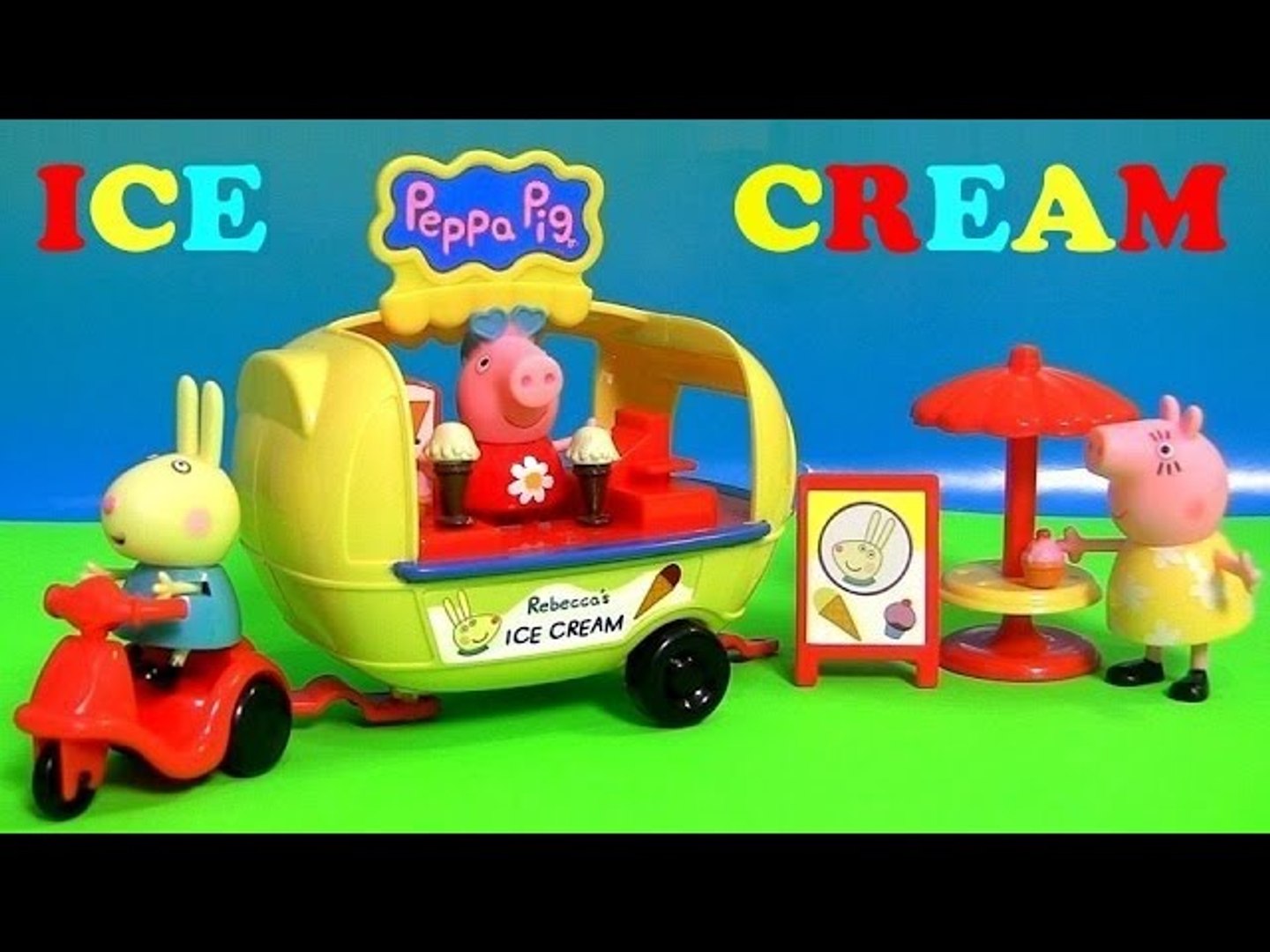Peppa pig cheap ice cream truck