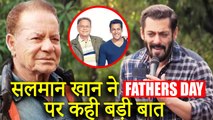 Salman Khan Heart-Melting Video For His Father Salim Khan - Happy Fathers Day
