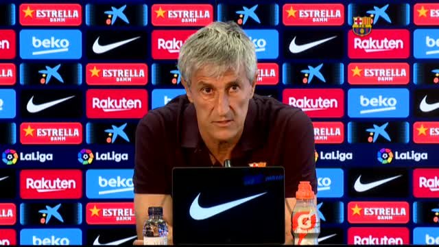 Quique Setién: Hay cosas que no podemos controlar, pero todo el mundo ha visto lo que pasó