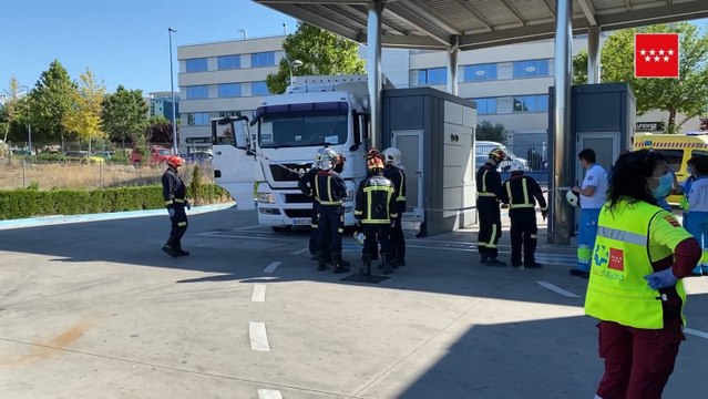 Muere un conductor aplastado por su camión en Rivas Vaciamadrid