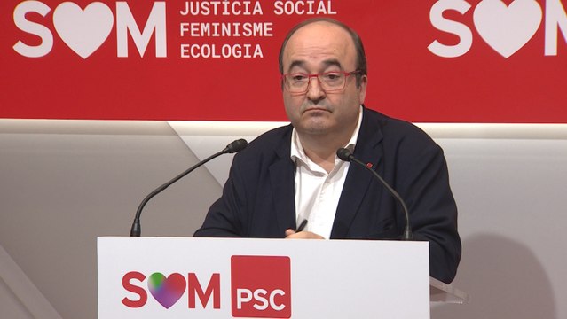 Iceta pide a Torra convocar elecciones