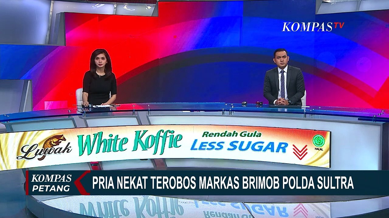 Bawa Martil dan Bensin, Seorang Pria Nekat Terobos Masuk Markas Brimob