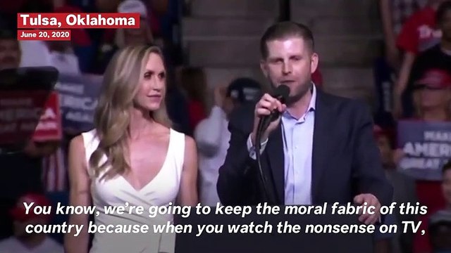 Eric Trump Calls Black Lives Matter Protesters 'Animals'